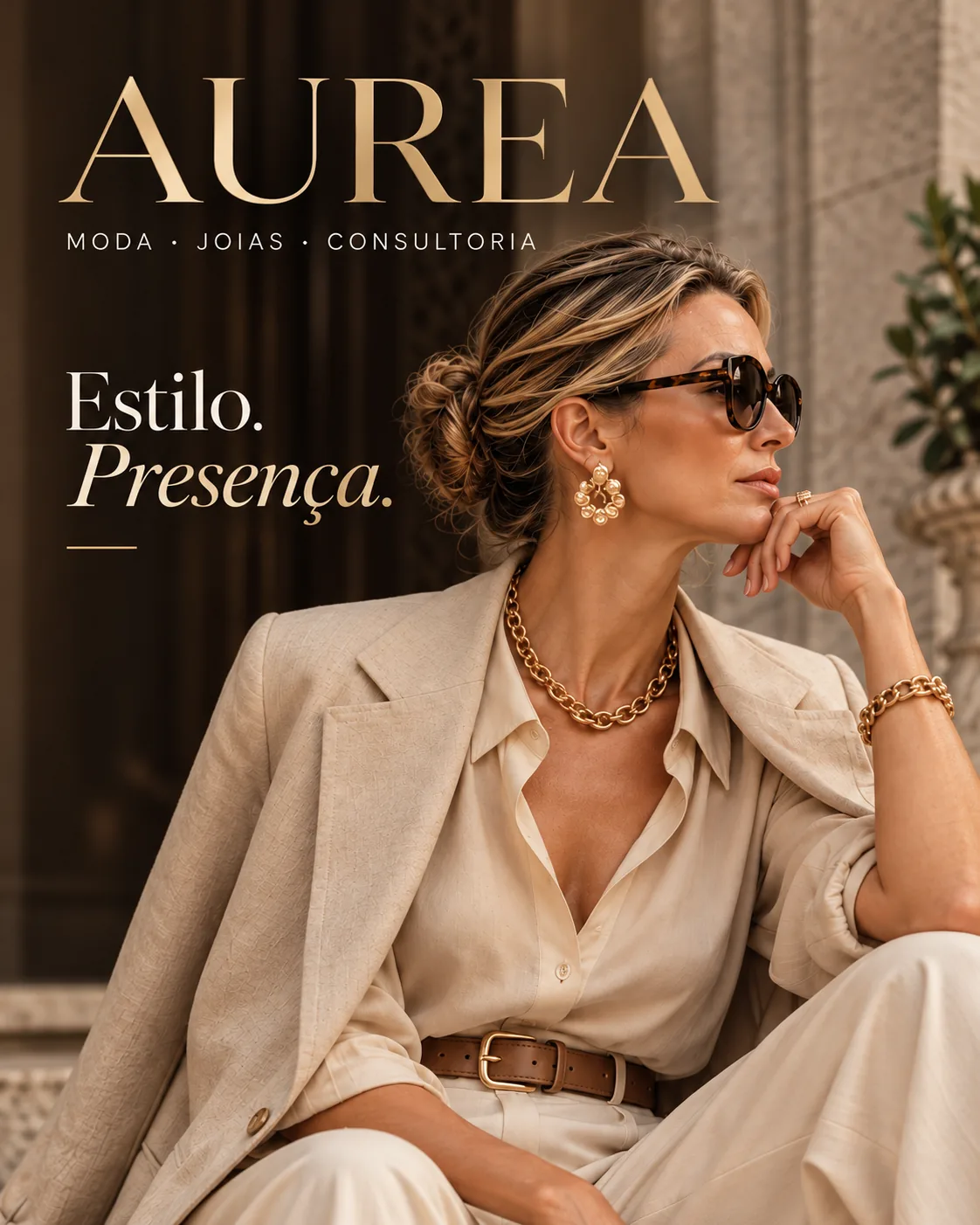Capa do projeto conceitual AUREA