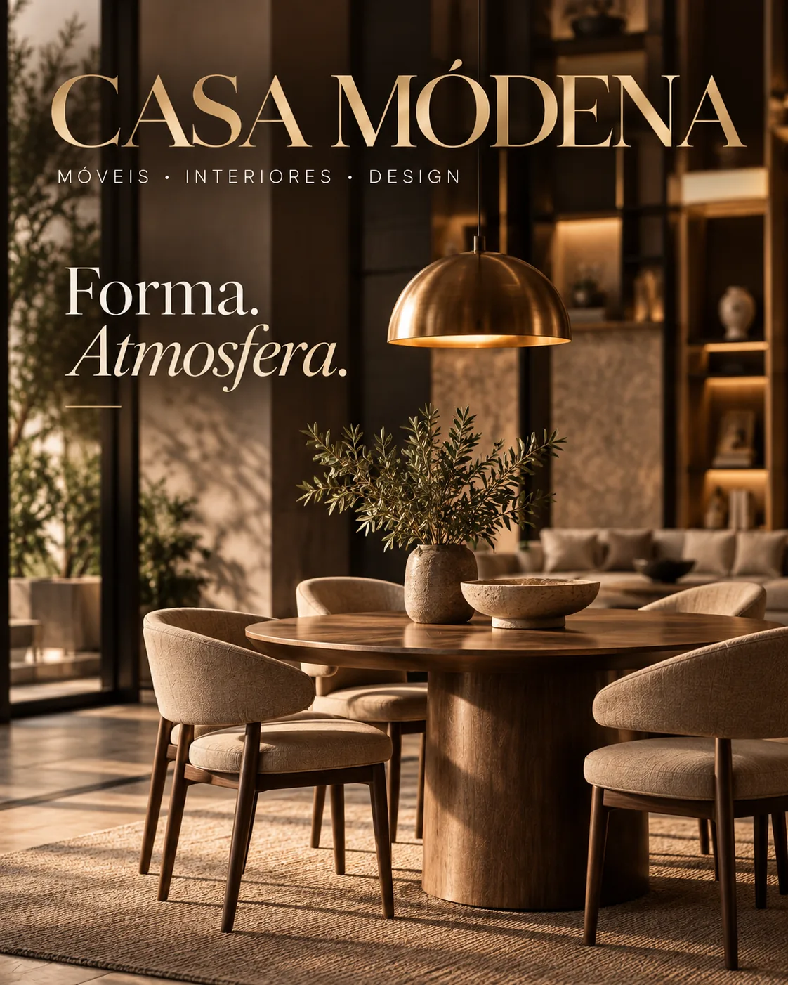 Capa do projeto conceitual Casa Módena