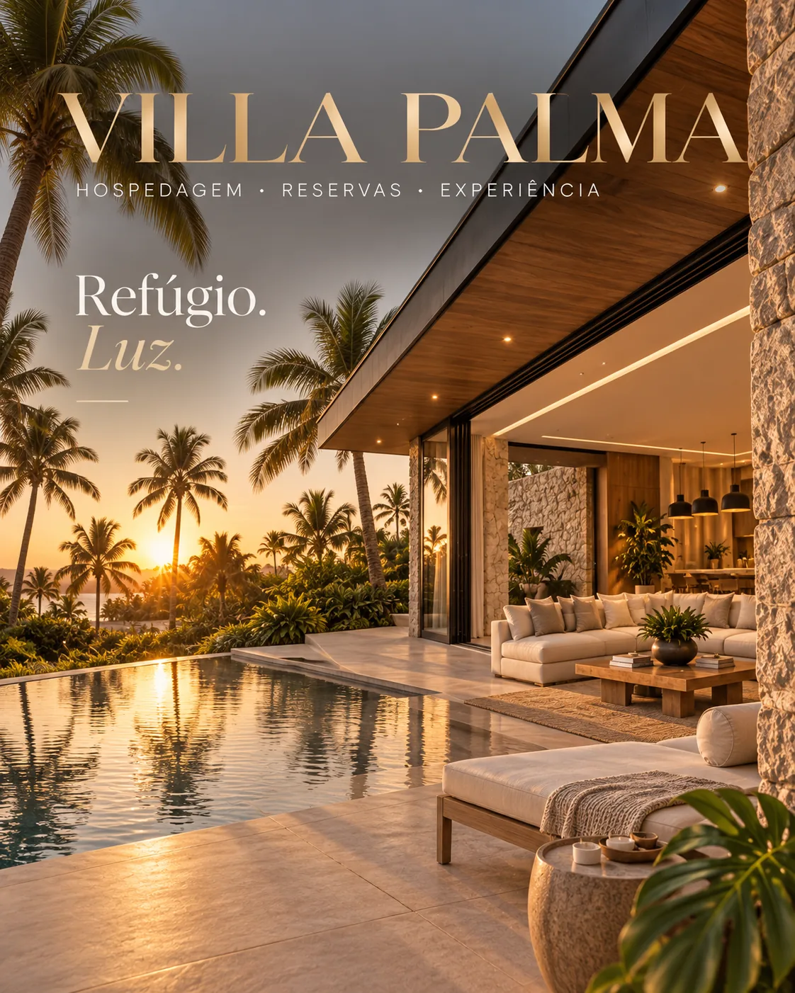 Capa do projeto conceitual Villa Palma